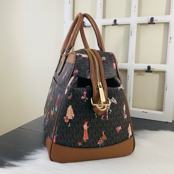 Michael Kors Jet Set Girls Travel Large Weekender Duffel Bag - Picture 4 of 15